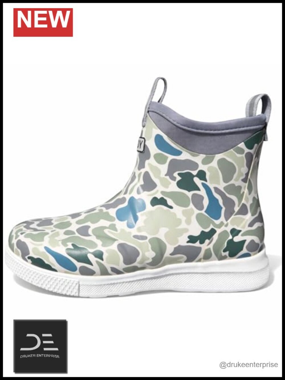 Women's Waterproof Ankle Deck Boots for Fishing & Boating